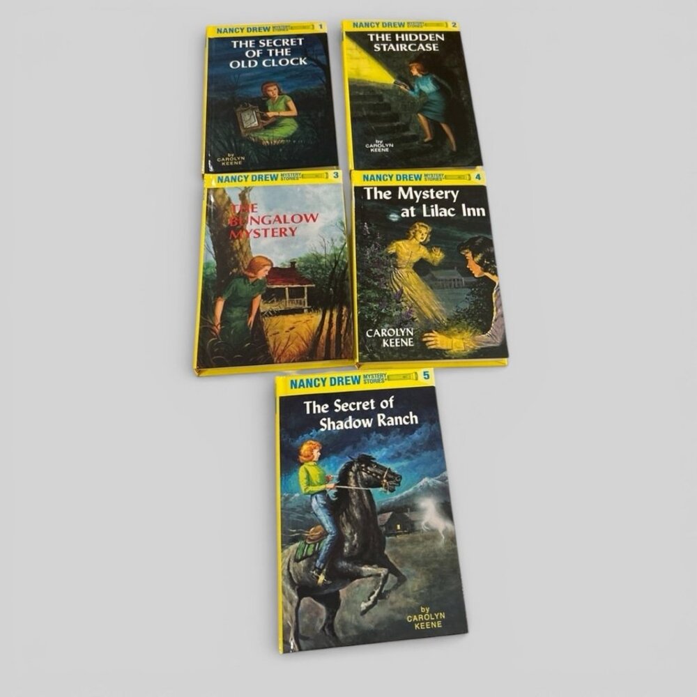 The Nancy Drew Starter Kit boxed set 5 books hardcover collectible remake 2012